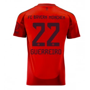 Bayern Munich Raphael Guerreiro #22 Hjemmebanetrøje 2024-25 Kort ærmer